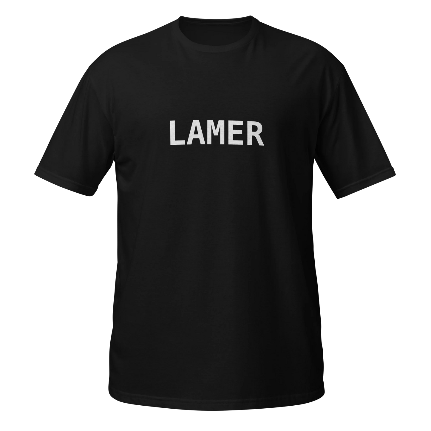 LAMER T-shirt front ghost front