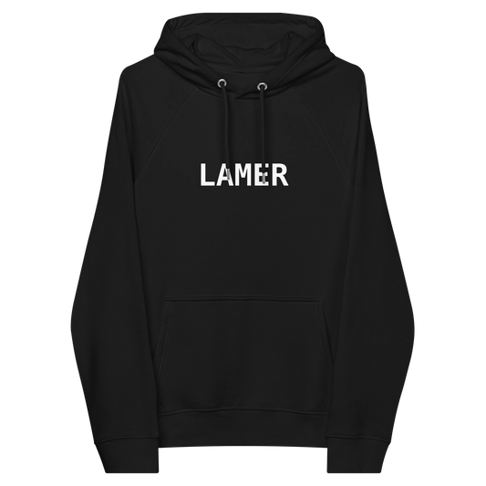 LAMER premium hoodie front flat 2 front