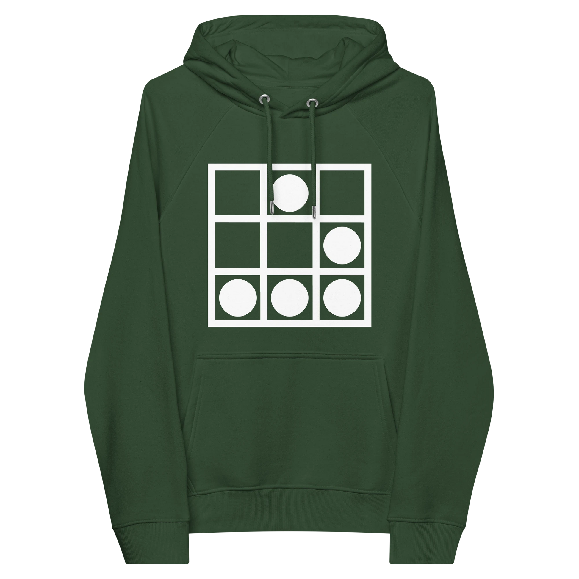 Hacker subculture emblem premium hoodie front flat 2 front